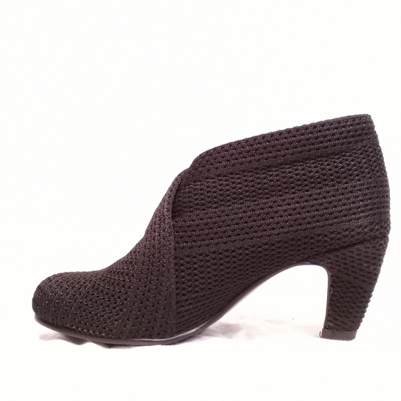 UNITED NUDE Woven Elastic "Foldover" Ankle Bootie - Picture 5 of 9